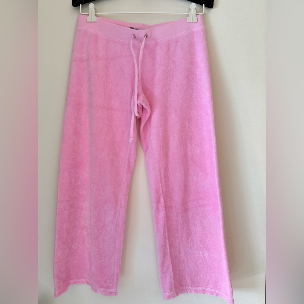 Juicy Couture.🇺🇸Pink drawstring lounge pants.